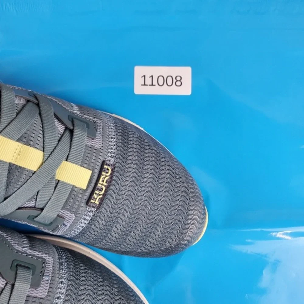 KURU‎ Stride Move Womens Shoes Sz 10.5 M Blue Haze-Lime Sorbet Comfort Sneakers